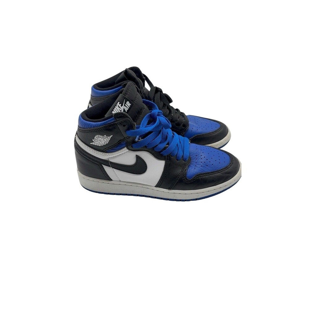 Nike Air Jordan 1 Retro High Royal Toe Size 5Y
